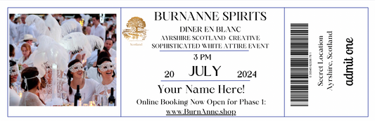 Diner en Blanc 2024 - 20th July Tickets