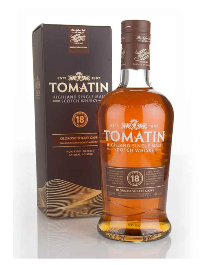 Tomatin 18 Year Old Single Malt